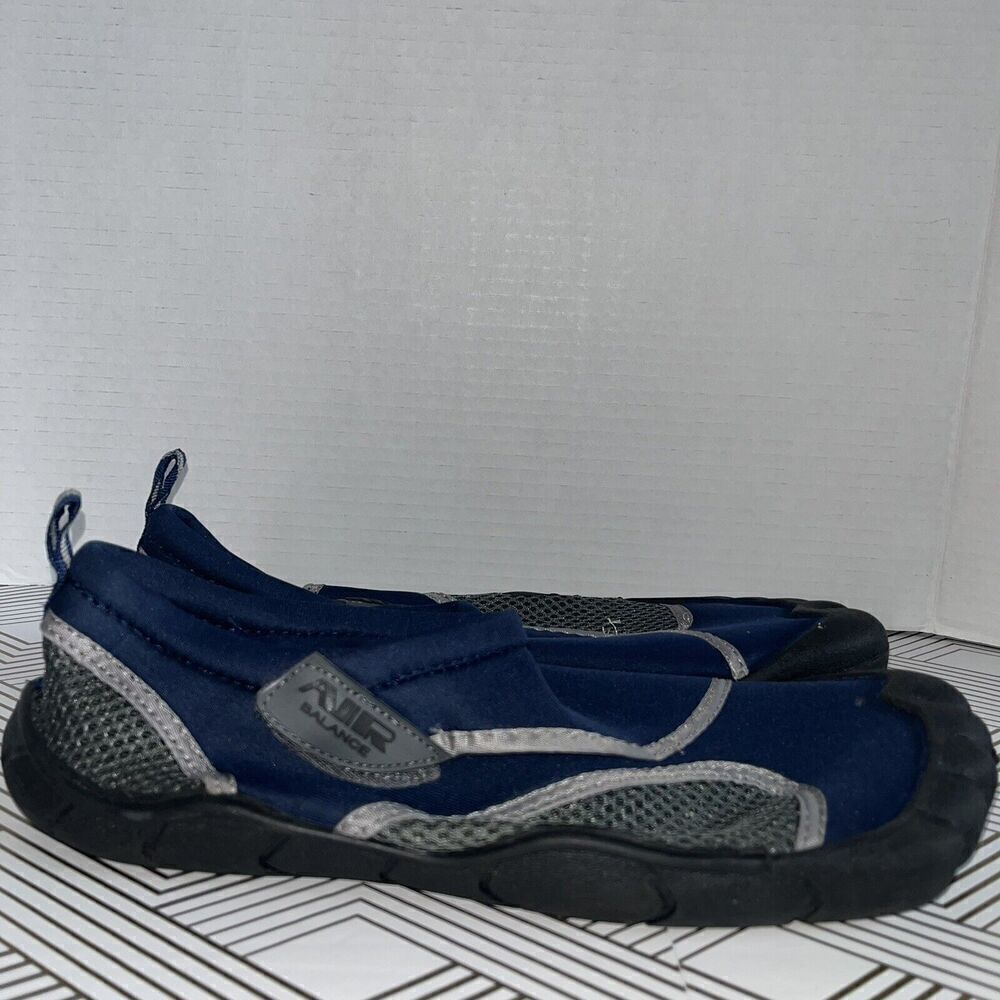 Air Balance Men's Water‎ Shoes Size 11? Blue Black Beach Pool Lake Summer EUC